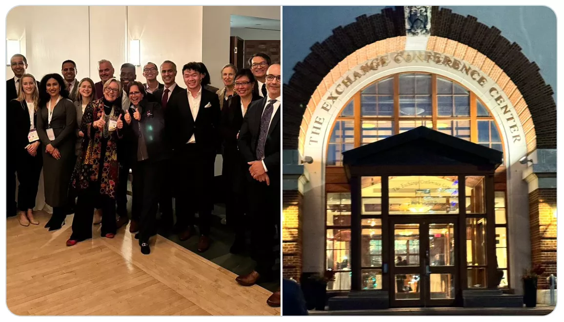 Our@UCSFSurgery team at the@UofCalifornia reception